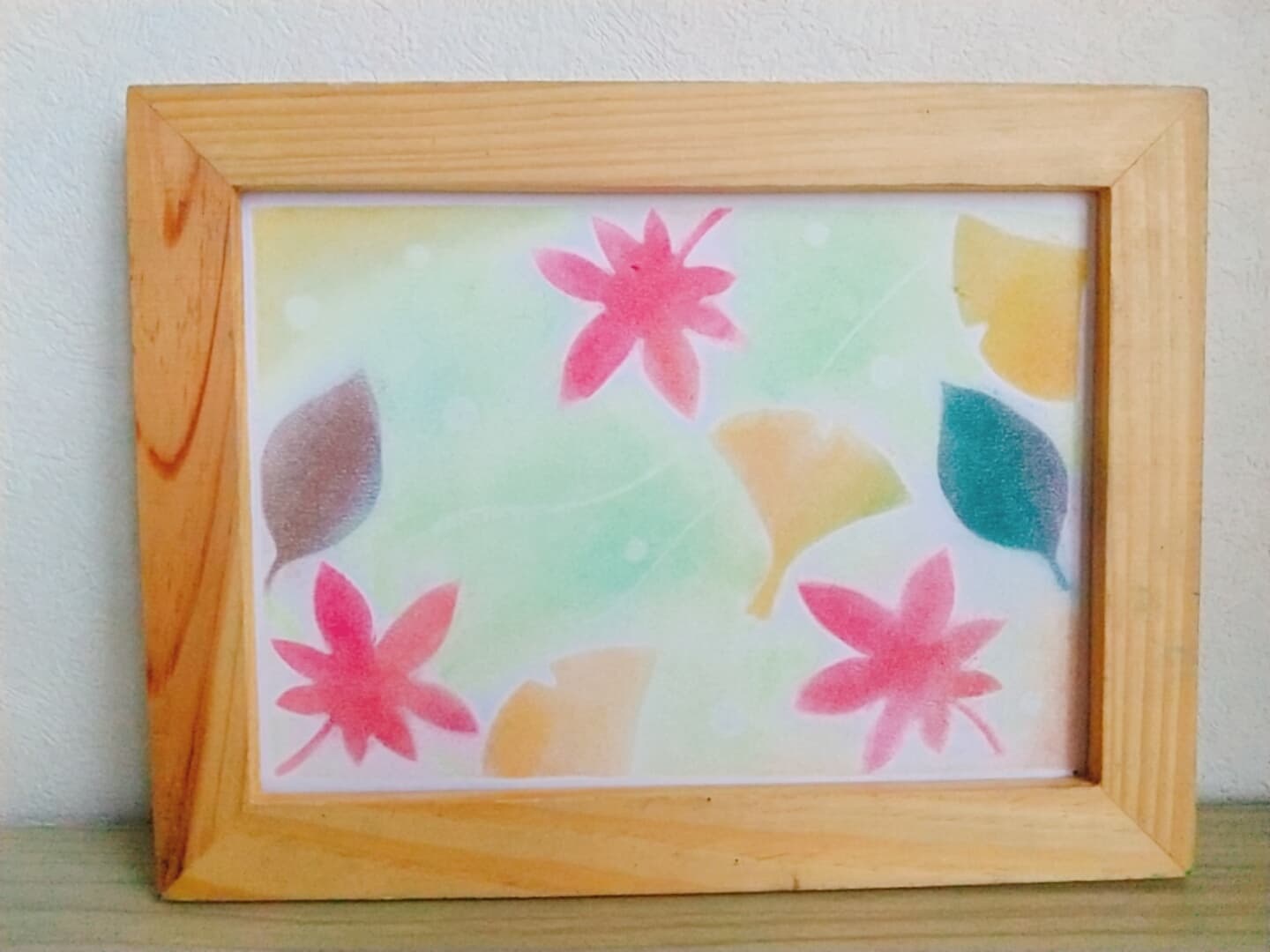 季節のパステルアート