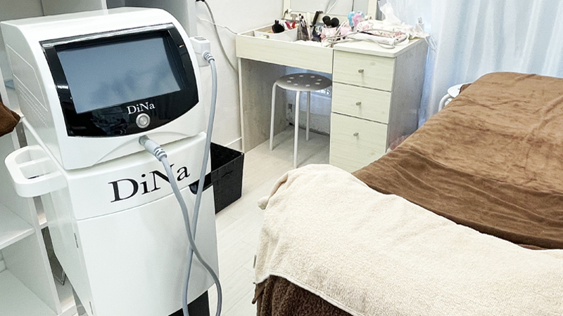 DiNa ニードルレス エアインジェクター 美容 針を刺さない高圧ジェット